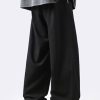 Mens Wide Leg Sweatpants Y2k Baggy Track Pants Loose Yoga Gym Pants Open Bottom Sweatpants for Men