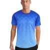 Men's Athletic T-Shirt Performance Gym Shirt Quick Dry Moisture Wicking Running Workout Short Sleeve Tops