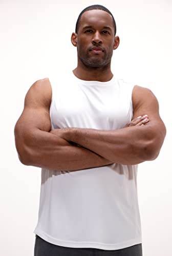 Men's Relaxed-Fit Workout Loungewear Gym Tank Top Sleeveless