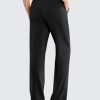 Women's High Waisted Straight Leg Sweatpant Comfy Interior Drawstring Workout Sweat Pants Pocket Warm Casual Pant