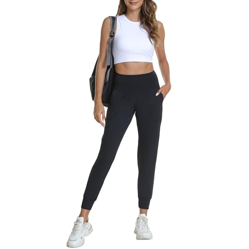 Women's Joggers with Pockets Lightweight Soft Workout Athletic Pants for Camping Yoga Running