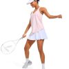 Ice Silk Workout Tank Tops for Women Quick Dry Sleeveless Loose Fit Racerback Athletic Running Shirts