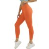Womens High Waisted Active Yoga Pants with Pockets Tummy Control Workout Buttery Soft Leggings