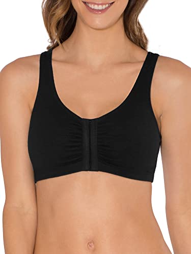 Women's 2-Pack Front Closure Cotton Bra