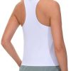 Racerback Workout Tank Tops for Women Slim Fit Sleeveless Basic Athletic Running Yoga Shirts