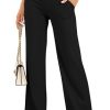 Wide Leg Pants for Women with Pockets Yoga Pants High Waisted Loose Palazzo Casual Lounge Sweatpants 29"/31"/33"