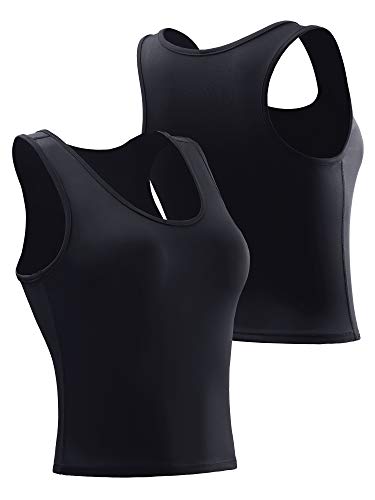 Women's Running Workout Athletic Crop Shirts Pack of 3