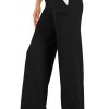 Wide Leg Pants for Women with Pockets Yoga Pants High Waisted Loose Palazzo Casual Lounge Sweatpants 29"/31"/33"