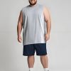 3 Pack Men's Big and Tall Tank Tops Quick Dry Muscle Workout Sleeveless T Shirts Summer Gym Active Undershirts