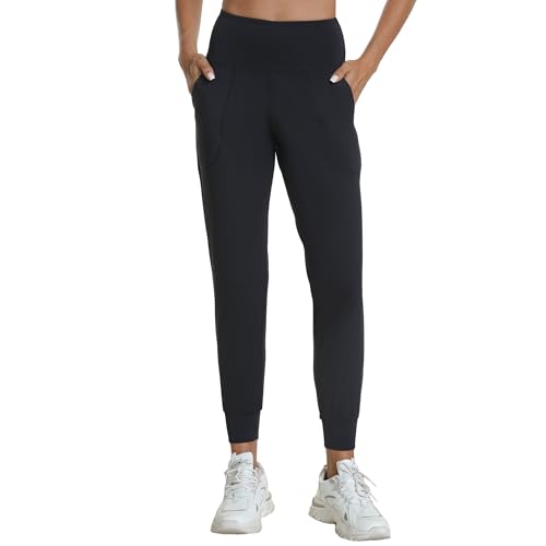 Women's Joggers with Pockets Lightweight Soft Workout Athletic Pants for Camping Yoga Running