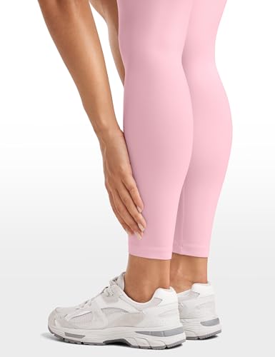 Womens High Waisted No Front Seam Lounge Yoga Legging 25" Workout Tummy Control Gym Yoga Pants
