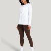 Pima Cotton Workout Long Sleeve Shirts for Women Crew Neck Athletic Basic Shirts Casual Tops