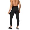 Men's Compression Pants Workout Athletic Leggings Running Gym Tights with Pockets