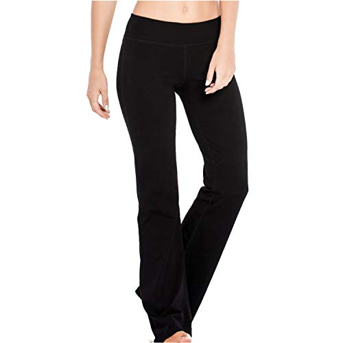 S-XXXL 29''31''33''35'' Inseam Women's Cotton Bootcut Pants Inner Pocket