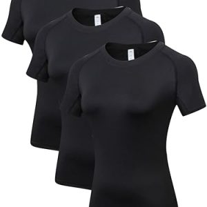 Women's Quick Dry Workout T-Shirts Moisture Wicking Athletic Top for Gym,Yoga, Running
