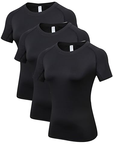 Women's Quick Dry Workout T-Shirts Moisture Wicking Athletic Top for Gym,Yoga, Running