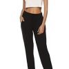 Womens Yoga Pants Wide Leg Comfy Drawstring Loose Straight Lounge Running Workout Legging