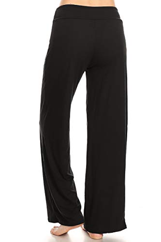 Women's Drawstring Pajama Pants Wide Leg Casual Comfy Sleepwear for Lounge and Yoga