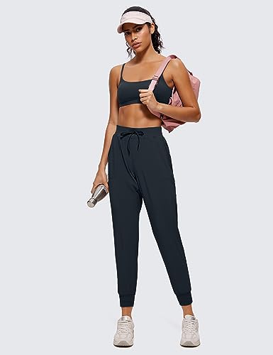 Womens Butterluxe Adjustable Spaghetti Strap Sports Bra - Scoop Neck Wireless Padded Yoga Workout Crop Top