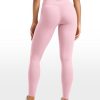 Womens High Waisted No Front Seam Lounge Yoga Legging 25" Workout Tummy Control Gym Yoga Pants