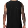 Men's Workout Tank Top UPF 50+ Sleeveless Quick Dry Athletic Shirts Casual Running Muscle Shirts