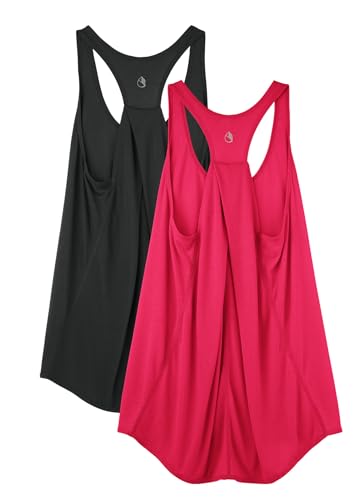 Workout Tank Shirts for Women - Athletic Exercise Yoga Gym Tops, Womens Muscle Tank