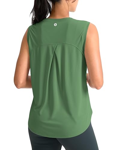 Women's Sleeveless Workout Tops Breathable Lightweight Active Tennis Yoga Shirts Athletic Running Tank Tops for Women