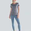 5 Pack: Women's Dry Fit Short Sleeve T Shirts, Athletic Workout Tee Tops for Gym Yoga Running