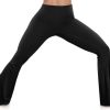 Women's High Waist Flare Yoga Pants, No Front Seam, Casual Leggings with Tummy Control, 29/31/33" Inseam