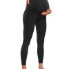 Womens Butterluxe Maternity Leggings Over The Belly 25" - Buttery Soft Workout Activewear Yoga Pregnancy Pants