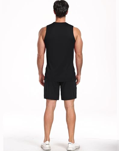 Men's Dry Fit Workout Running Muscle Tank Top