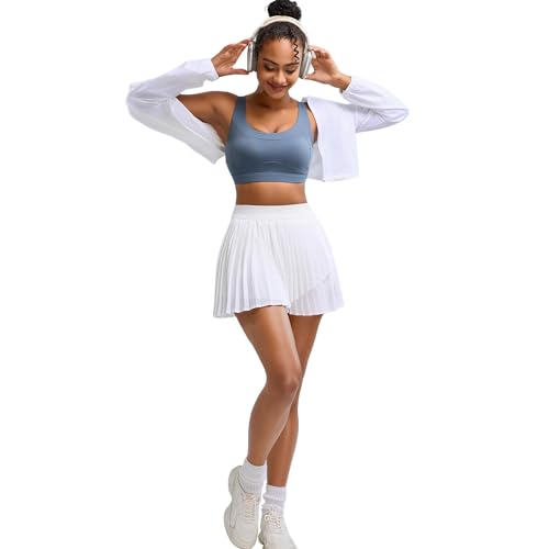 High Impact Sports Bras for Women Running Bra Workout Bra U Back Sports Bra Scoop Neck Padded