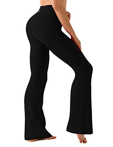 29"/31"/33"/35"/37" 3 Styles Women's High Waist Bootcut Yoga Pants Basic/Side Pockets Tummy Control Workout Flared