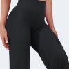 Straight Leggings Bottoms Wide Leg Pants for Women 29"/ 31.5"/33" High Waist Stretch Casual Sweatpants