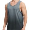 Men's Tank Tops Quick Dry Workout Gym Sleeveless Shirts Summer Running Athletic Swim Shirts