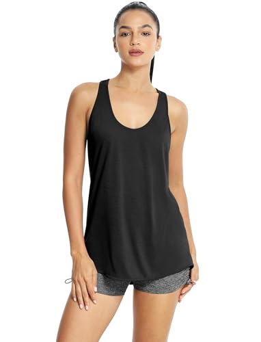 Workout Tank Shirts for Women - Athletic Exercise Yoga Gym Tops, Womens Muscle Tank