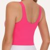 Women's Sports Bra Sleeveless Workout Tank Tops Running Yoga Cropped Tops with Removable Padded