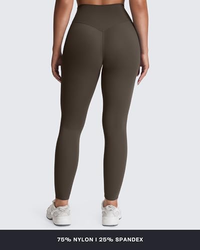 High Waisted Workout Leggings for Women Tummy Control Buttery Soft Yoga Metamorph Deep V Pants 26"