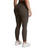 High Waisted Workout Leggings for Women Tummy Control Buttery Soft Yoga Metamorph Deep V Pants 26"