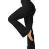 Yoga Pants Women, Flare Leggings for Women with Pockets Crossover High Waisted Bootcut Yoga Pants