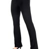 ,Belt Loops,Women's Petite/Regular/Tall Straight Leg Yoga Dress Pants