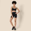 Women's Active FormFlex Buttery Soft Light Support V-Neck Sports Bra with Contrast Trim