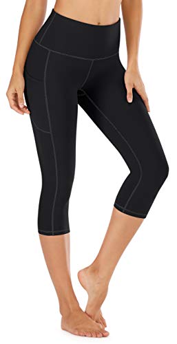 High Waisted Yoga Pants for Women with Pockets Capri Leggings for Women Workout Leggings for Women Yoga Capris