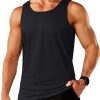 Men's Tank Top Cotton Moisture Wicking Muscle Shirt Summer Sleeveless Shirts Gym Workout Tank