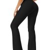 Yoga Pants Women, Flare Leggings for Women with Pockets Crossover High Waisted Bootcut Yoga Pants