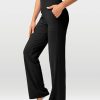 Women's Yoga Pants Wide Leg wiht Pockets High Waist Stretch Loose Casual Lounge Sweatpants Petite/Regular/Tall