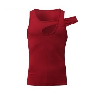 Men Fashion Tank Top Summer Streetwear Sexy Sleeveless T Shirts Vintage Tee Vest