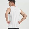 3 Pack Men's Workout Tank Tops UPF 50+ Swim Shirts Quick Dry Running Sleeveless UV Protection Muscle Tees
