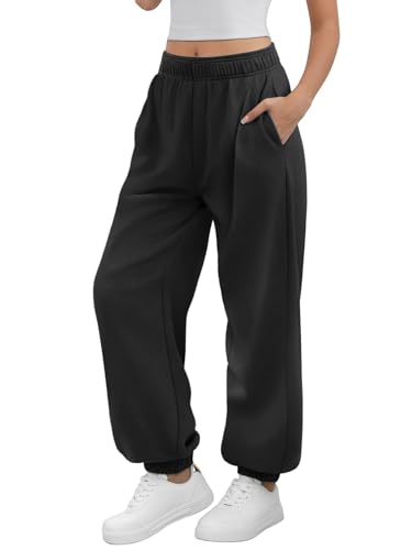 Sweatpants Women Baggy Lounge Pants Workout Gym Active High Waisted Comfy Joggers for Women Fall Clothes 2025