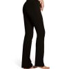S-XXXL 29''31''33''35'' Inseam Women's Cotton Bootcut Pants Inner Pocket